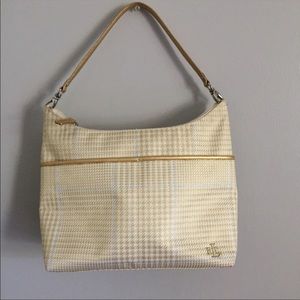 NWOT Ralph Lauren Houndstooth Handbag